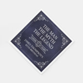 The Man The Myth The Legend 65th Birthday Servet (Hoek)