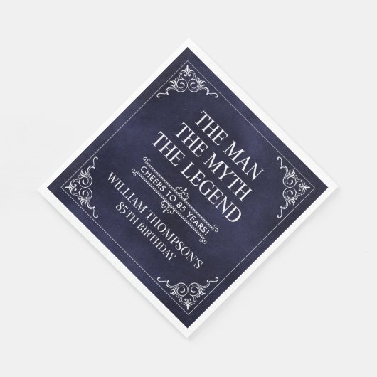 The Man The Myth The Legend 85th Birthday Servet (Hoek)