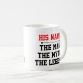 The Man, The Myth, The Legend Koffiemok (Voorkant rechts)