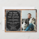 The Man The Myth The Legend Surprise 50th Birthday Kaart (Voorkant)
