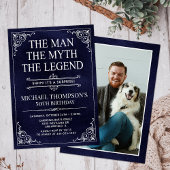 The Man The Myth The Legend Surprise 50th Birthday Kaart