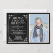 The Man The Myth The Legend Surprise 60th Birthday Kaart (Voorkant)