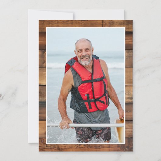 The Man The Myth The Legend Surprise 70th Birthday Kaart (Achterkant)