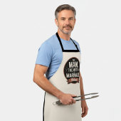 The Man The Myth The Marinade BBQ Schort