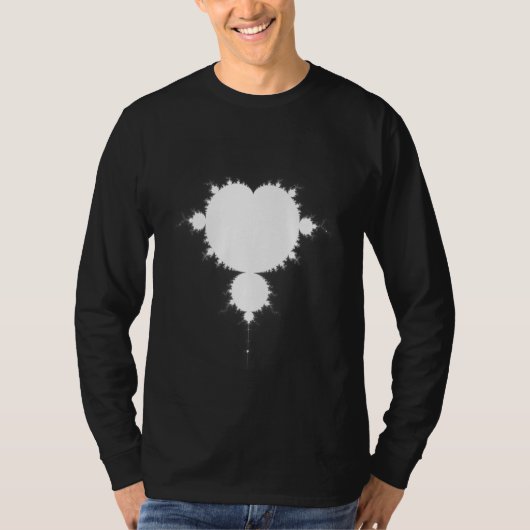 The Mandelbrot Set - A Mathematical Masterpiece T-shirt (Voorkant)