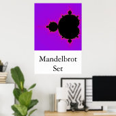 The Mandelbrot Set (Full) Poster (Thuiskantoor)