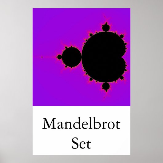 The Mandelbrot Set (Full) Poster (Voorkant)