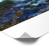 The Manneport, Rock Arch West of Etretat Monet Poster (Hoek)