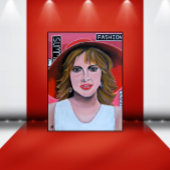 The Mannequin Painting by Alfred Fox Canvas Afdruk