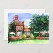 The Manor House, Heslington, York Briefkaart (Voorkant / Achterkant)