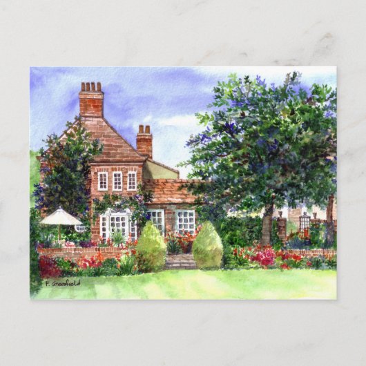 The Manor House, Heslington, York Briefkaart (Voorkant)