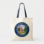 The Manor House Heslington York England Waterverf Tote Bag (Voorkant)