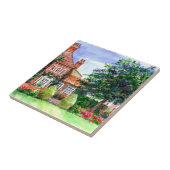 The Manor House, Heslington, York Tegeltje (Zijkant)