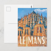 The Mans Photo Vintage Briefkaart (Voorkant / Achterkant)