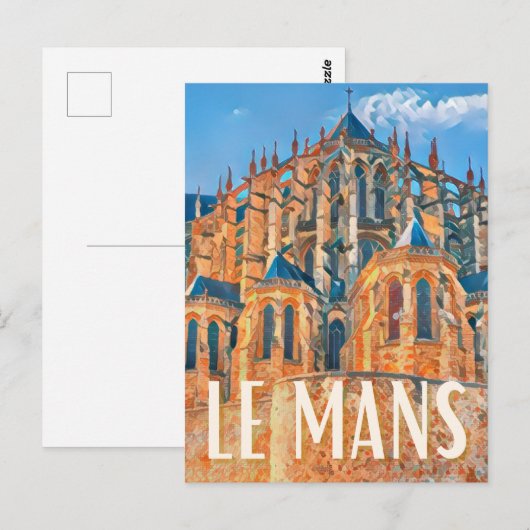 The Mans Photo Vintage Briefkaart (Voorkant / Achterkant)