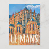 The Mans Photo Vintage Briefkaart (Voorkant)