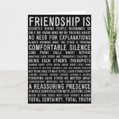 THE MANY REASONS **WE ARE BEST FRIENDS** BIRTHDAY  KAART (Voorkant)