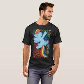 The Many Words of Rainbow Dash friends T-shirt (Voorkant volledig)