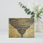 The Map of Hell, Abyss of Hell - Sandro Botticelli Feestdagenkaart (Staand voorkant)