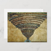 The Map of Hell, Abyss of Hell - Sandro Botticelli Feestdagenkaart (Voorkant / Achterkant)