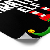 The Marathon Elf Family Christmas Pajama Party  Poster (Hoek)