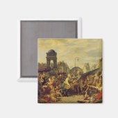The Marche des Innocents, c.1814 Magneet (Voorkant / Achterkant)