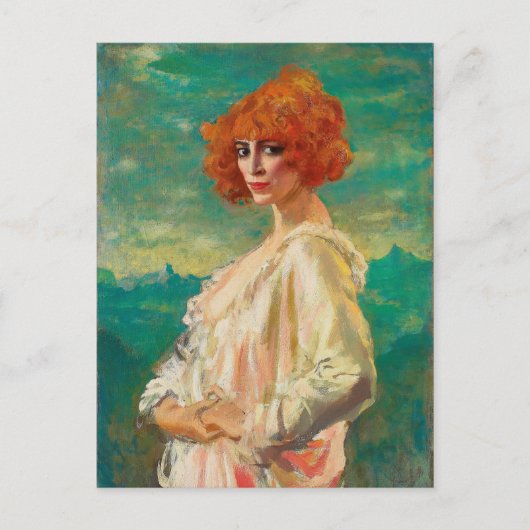 The Marchesa Casati van Augustus Edwin John (1919) Briefkaart (Voorkant)