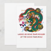 The-Mardi Gras Dragon V-2 (Voorkant / Achterkant)