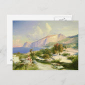 The Marina Grande, Capri, c.1829 Briefkaart (Voorkant / Achterkant)