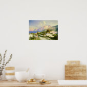 The Marina Grande, Capri, c.1829 Poster (Keuken)