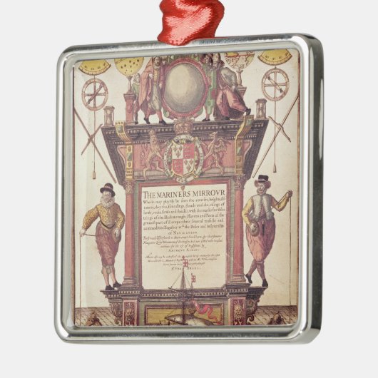 The Mariners Mirror, titelpagina Metalen Ornament (Links)