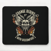 The Marisa Butterfly Skull Change Begin With Disco Muismat (Voorkant)