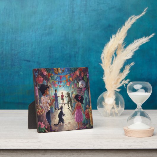 The Market Between Worlds Fotoplaat (Insitu)