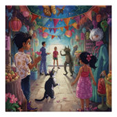 The Market Between Worlds Perfect Poster (Voorkant)