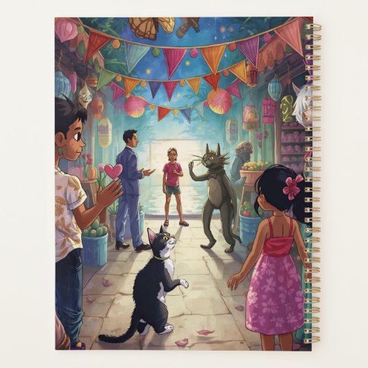 The Market Between Worlds Planner (Achterkant)