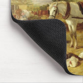 The Market Cart, 1864 (olie op canvas) Muismat (Hoek)