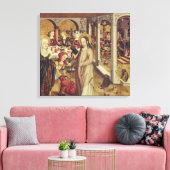 The Marriage at Cana, c.1500 Canvas Afdruk (Insitu (Woonkamer))