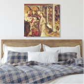 The Marriage at Cana, c.1500 Canvas Afdruk (Insitu (Slaapkamer))