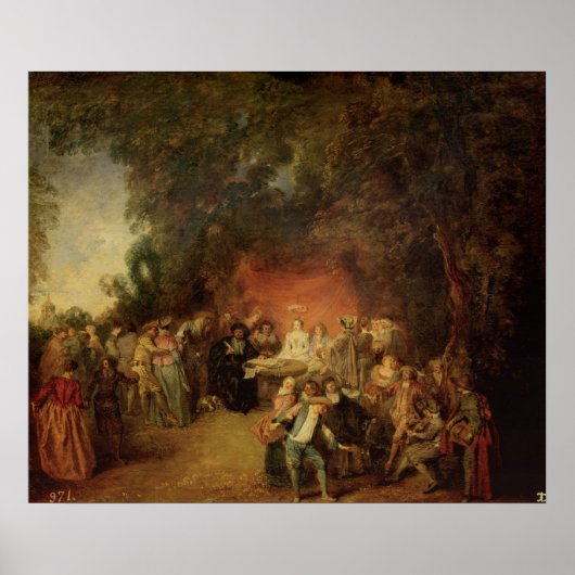 The Marriage Contract, c.1712-13 Poster (Voorkant)