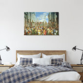 The Marriage Feast at Cana, c.1562 (olie op canvas (Insitu (Slaapkamer))