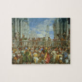 The Marriage Feast at Cana, c.1562 (olie op canvas Legpuzzel (Horizontaal)