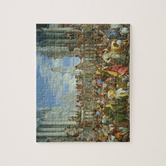 The Marriage Feast at Cana, c.1562 (olie op canvas Legpuzzel (Verticaal)