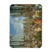 The Marriage Feast at Cana, c.1562 (olie op canvas Magneet (Verticaal)