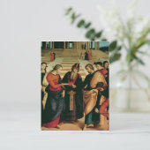 The Marriage of the Virgin, 1504 Briefkaart (Staand voorkant)