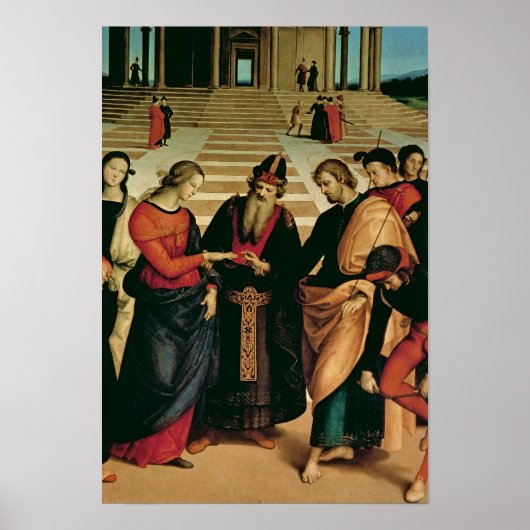 The Marriage of the Virgin, 1504 Poster (Voorkant)