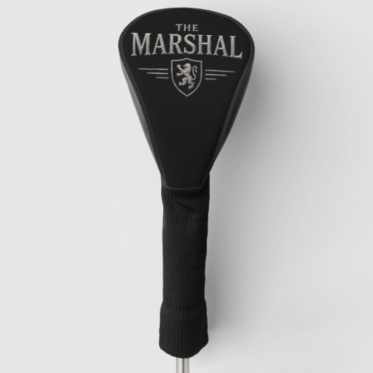 The Marshal | Knight Golf | Tactische Golf Warrior Golfheadcover (Voorkant)