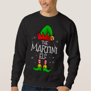The Martini Elf Matching Family Christmas Funny Dr Trui