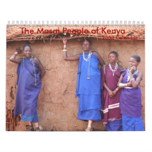 The Masai People of Kenya, kalender 2008