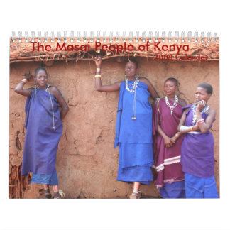 The Masai People of Kenya, kalender 2008