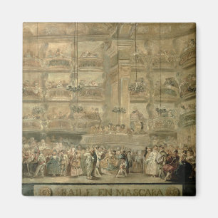 The Mask Ball, c.1767 Magneet